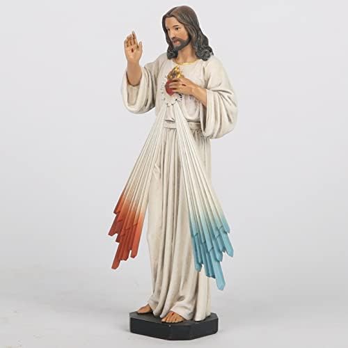 BC BUILDCLASSIC Isteni Kegyelem Szobor Katolikus Figura, 6 cm H,Kézzel Festett