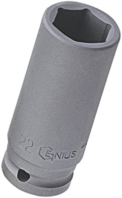 Genius Szerszámok 1/2 Dr. 8 mm-es Mély Hatást Aljzat (CR-Mo) - 447808