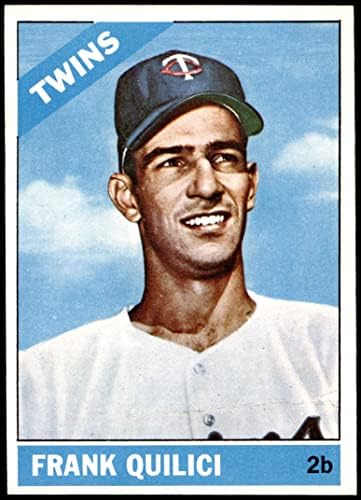 1966 Topps 207 Frank Quilici Minnesota Twins (Baseball Kártya) NM Ikrek