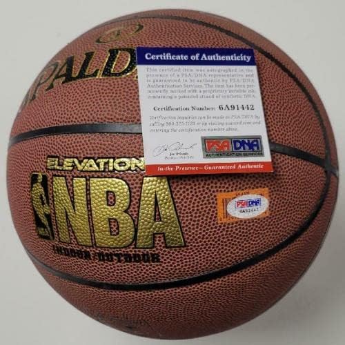 Byron Scott aláírt 3x NBA BAJNOK Spalding Kosárlabda Lakers ~ PSA ITP-COA - Dedikált Kosárlabda