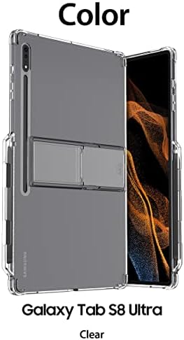 araree FLEXIELD SP Okos Több Szög Állvány Masszív burkolat Kényelmes, S tolltartó Kompatibilis Galaxy Tab S8 Ultra 14.6 (2022)