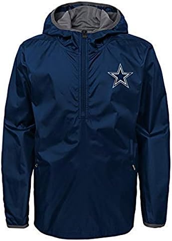 Dallas Cowboys Gyerekek Zsákot 1/4 Cipzár Teljesítmény Kabát