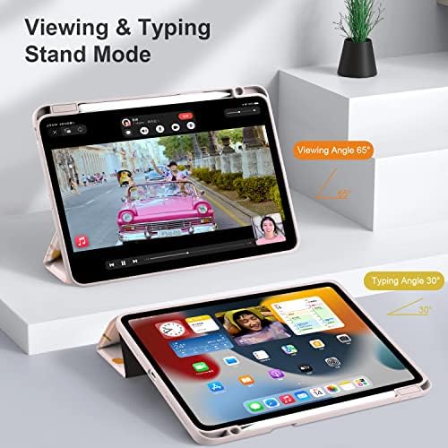 Batianda Hibrid Esetében iPad Pro 11-es 2022 4 M2-es Chip 2021 (3rd Generation) / iPad Pro 11 2. 2020 [Built-in tolltartó]