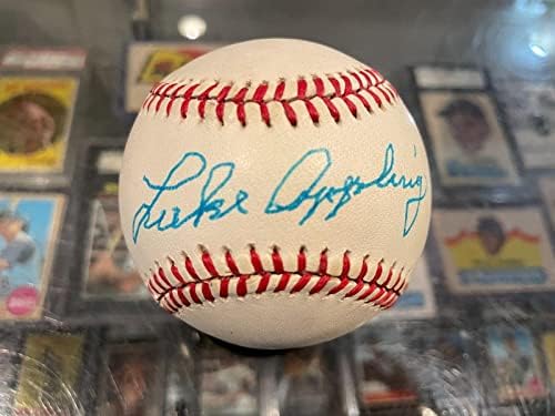 Luke Appling Chicago White Sox Egyetlen Dedikált Baseball Menta Szövetség - Dedikált Baseball
