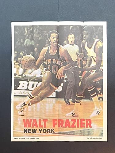 1970 Topps 1 Walt Frazier-New York Knicks (Kosárlabda Kártya) VG/EX Knicks Dél-Illinois-i