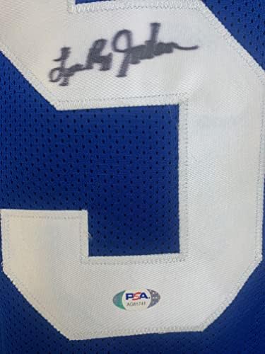 Lee Roy Jordan dedikált, aláírt mez NFL Dallas Cowboys PSA COA