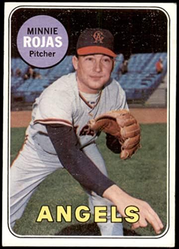 1969 Topps 502 Minnie Rojas Los Angeles Angels (Baseball Kártya) VG Angyalok