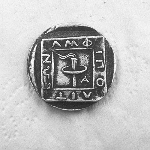 Dombornyomott görög Érmék Ezüst Érme Emlékmű Érme Gyűjtemény 15Coin Gyűjtemény Emlékérme
