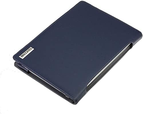 Broonel - Profil Sorozat - Kék Bőr Laptop táska Kompatibilis a Lenovo Yoga Slim 9i 14 Hüvelyk 2-in-1 Laptop