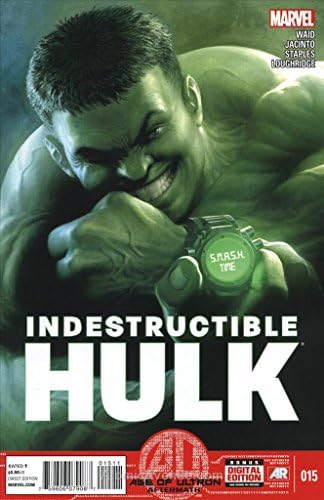 Elpusztíthatatlan Hulk 15 FN ; Marvel képregény | Mark Waid Kor Ultron Követően