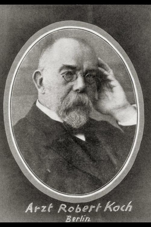 HistoricalFindings Fotó: Robert Koch, 1843-1910, Mell Portré