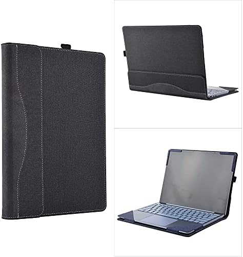 forubar Esetben a Microsoft Surface Laptop 5 13.5 inch, Laptop tartó konzollal，Anti Tartozó, valamint Anti-Skid Esetben (Sötét