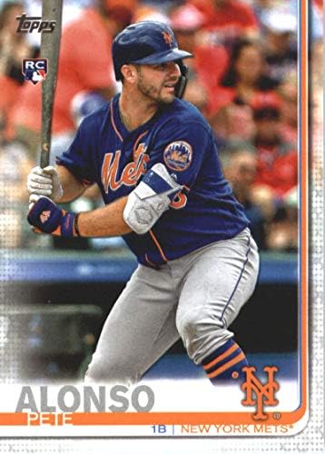 2019 Topps Sorozat 2 Baseball 475 Pete Alonso RC Újonc New York Mets MLB Hivatalos Kereskedési Kártya