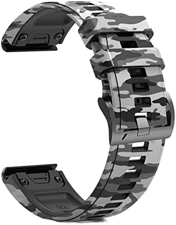 EEOMOiK 26 22mm Szilikon gyorskioldó Watchband A Garmin Fenix 7 7X 6X 6 Pro 5X 5 + 3 HR MK2 Easyfit Intelligens Karóra karkötő