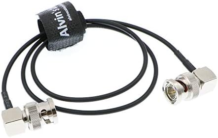 Blackmagic BNC Férfi RG179 Rugalmas Koaxiális Kábel BMCC Videó Kamera Egyenes, derékszögű, Alvin Kábelek